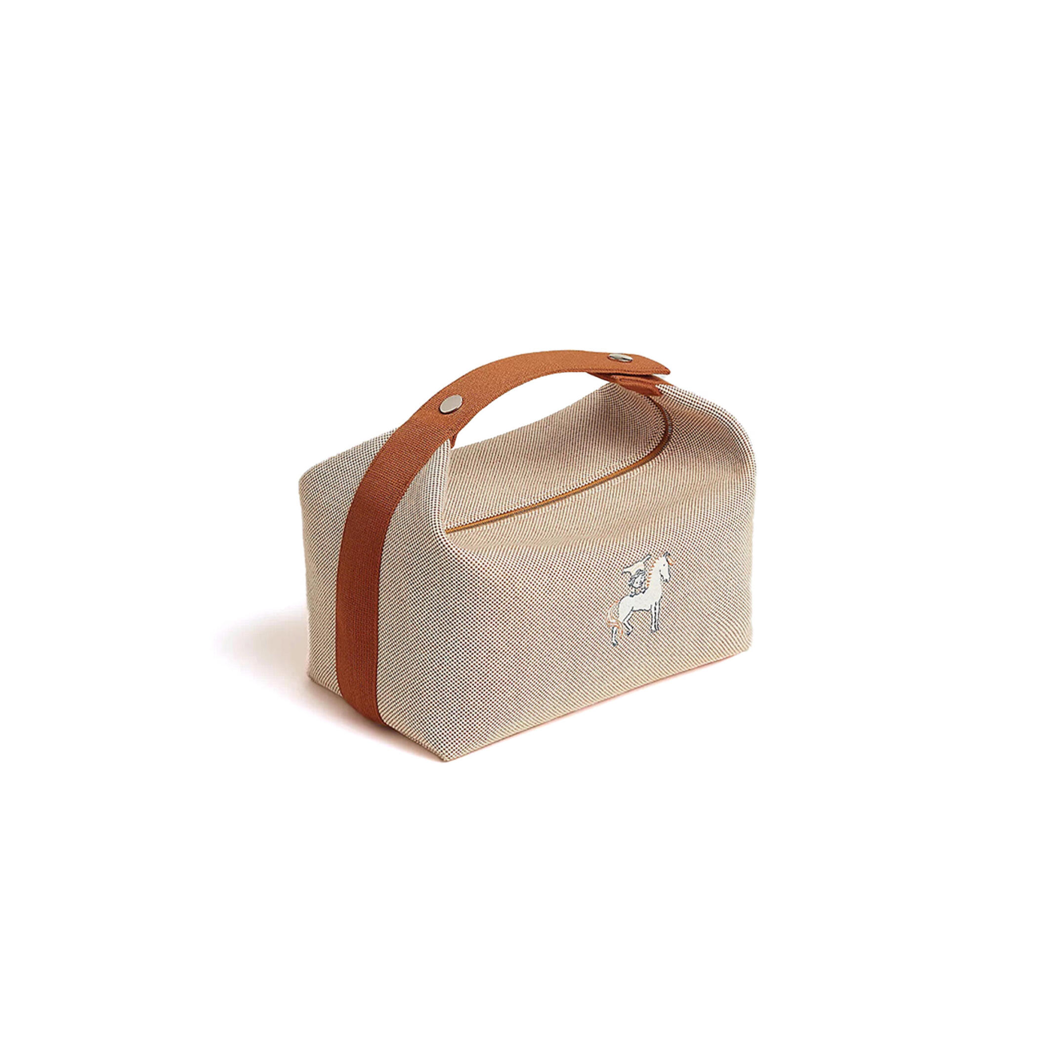 HERMÈS BRIDE-A-BRAC CABRIOLE CASE, LARGE MODEL H103587MV04 (25*21*14cm)